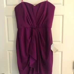 Purple Strapless Nordstrom Dress